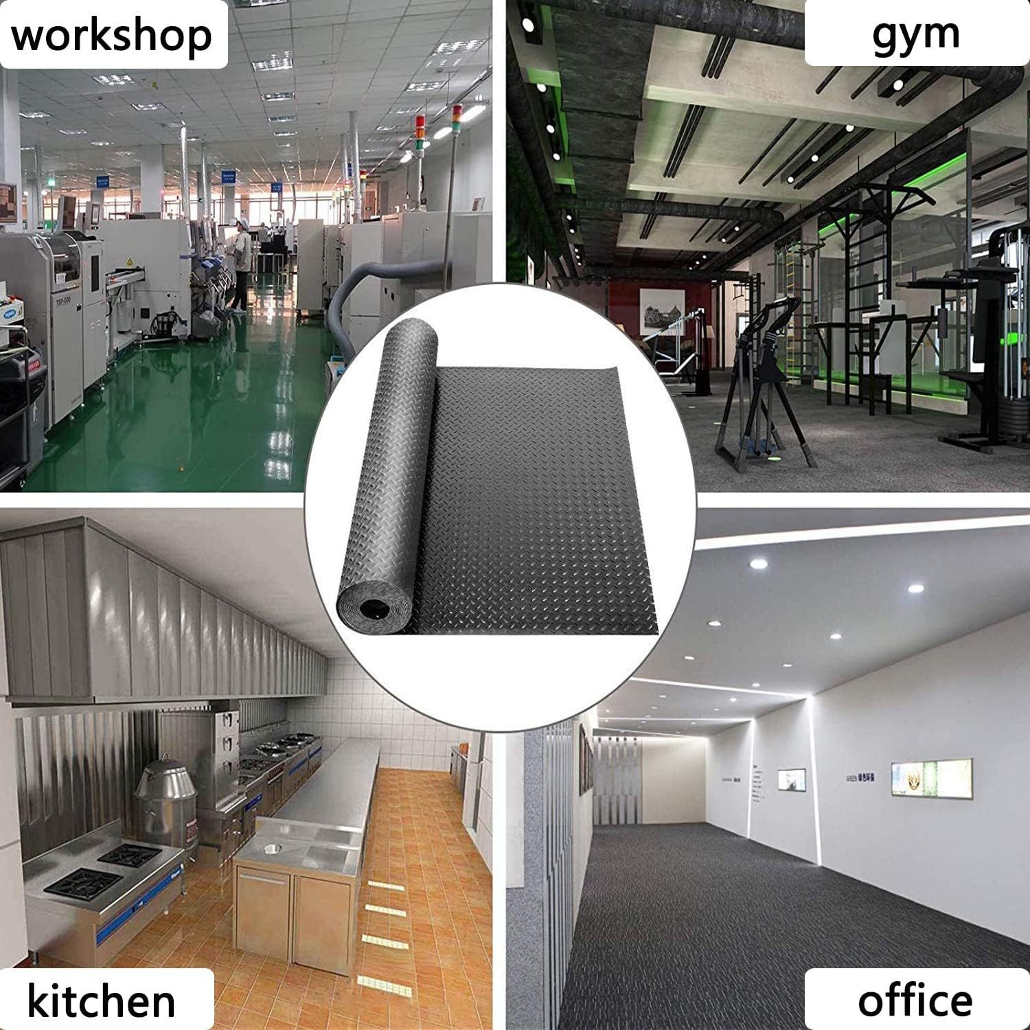 Applications of Rubber Garage Flooring